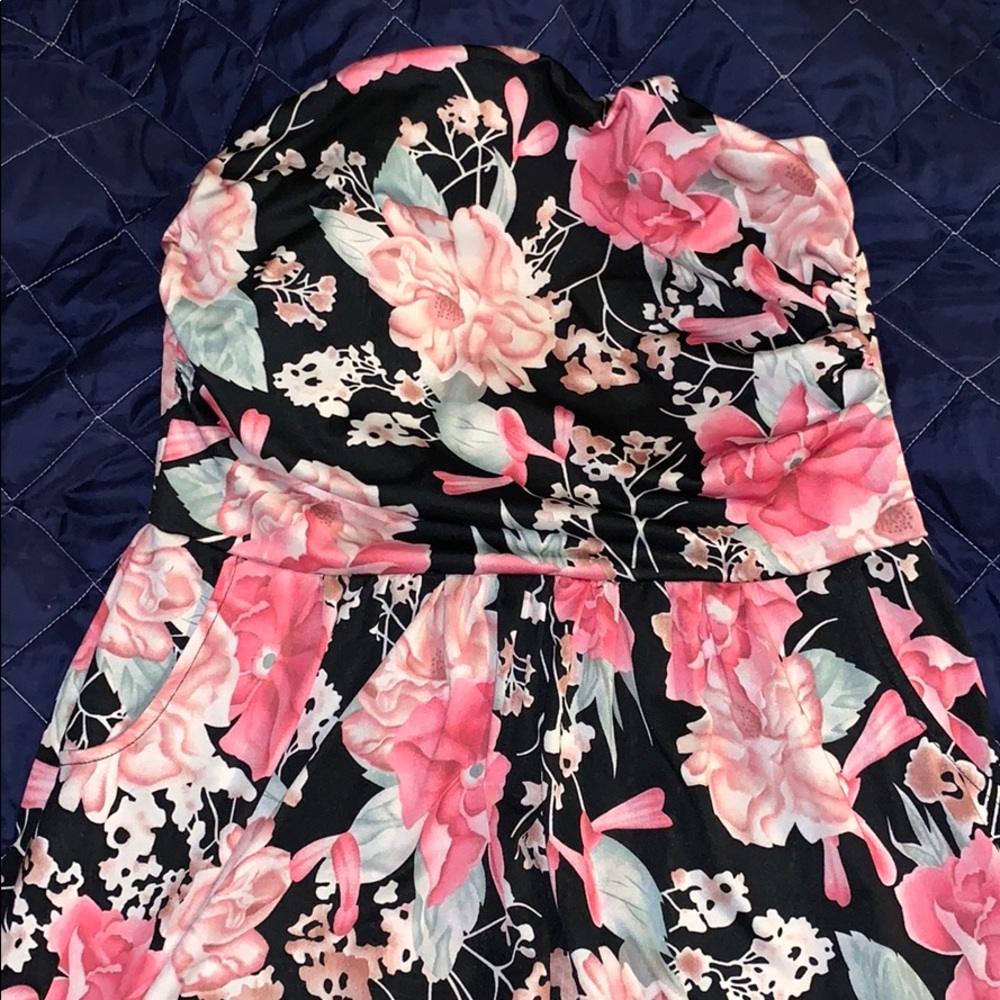 Floral Halter Maxi
